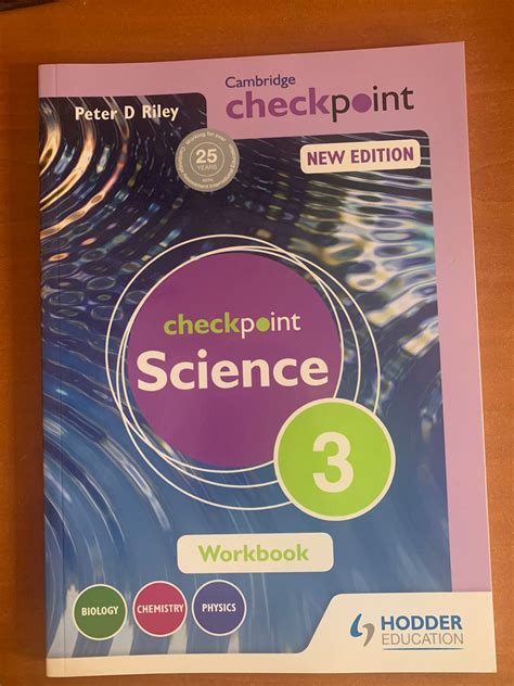 Cambridge Checkpoint Science Workbook 3