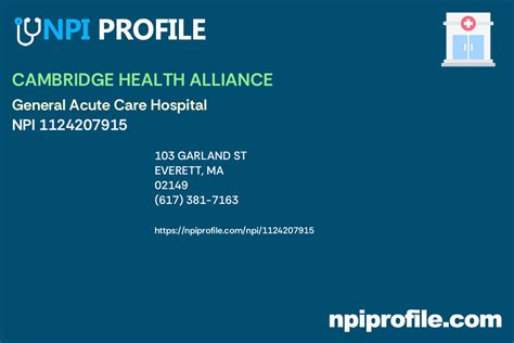 Cambridge Health Alliance in Everett - General Acute Care Hospital …