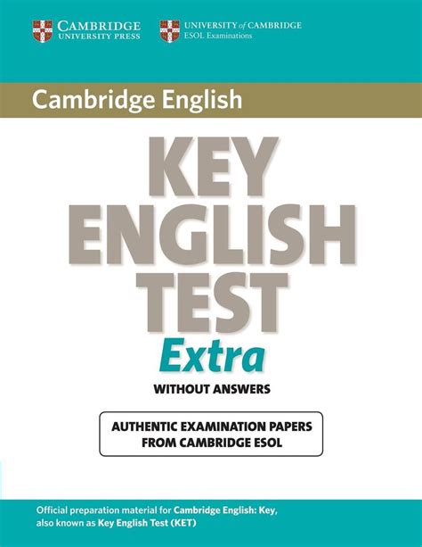 Cambridge Key English Test Extra Student Book With …