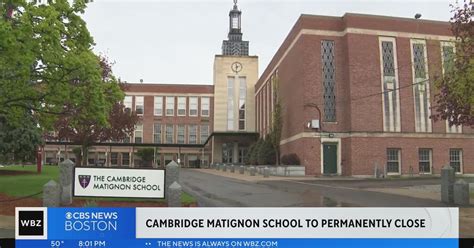 Cambridge Matignon School to permanently close 