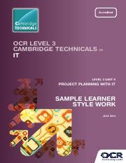 Cambridge Technicals L3 – Interactive Classroom.net