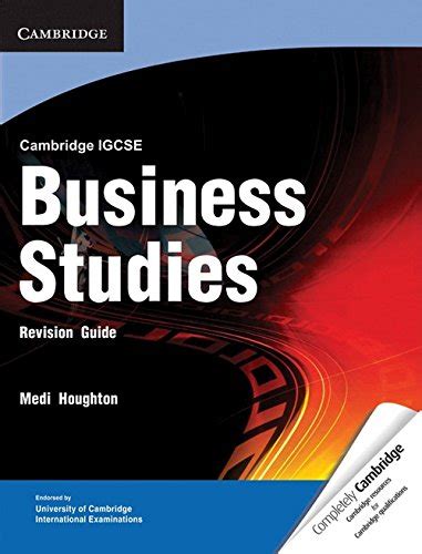 Cambridge igcse business studies revision guide cambridge international igcse. - Breve cenno sulla ricchezza minerale della toscana.