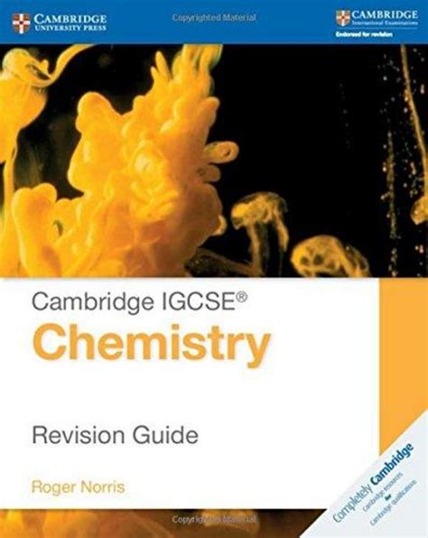 Cambridge igcse chemistry revision guide by roger norris. - Discovering geometry a guide for parents serra.