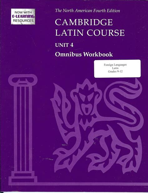 Cambridge latin course unit 4 teacher apos s manual. - De l'orphelinat saint-jean berchmans au centre scolaire don bosco.