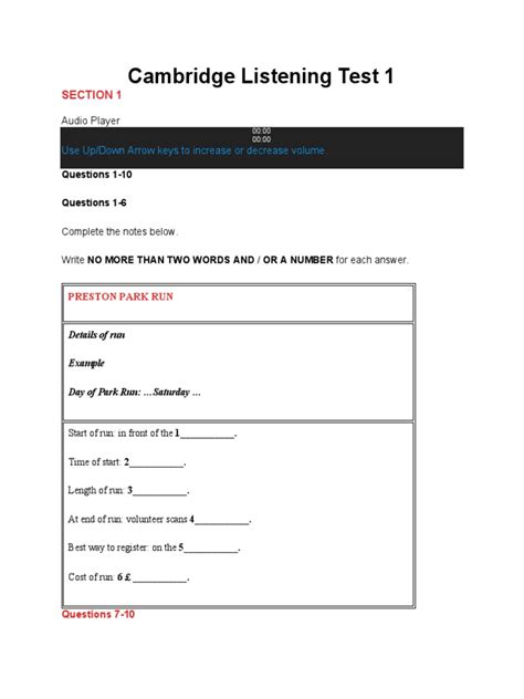 Cambridge listening test 8.  4 days ago · These sample tests have been...