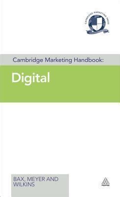 Cambridge marketing handbook digital by terry nicklin. - Ingersoll rand hhs 165 service manual.