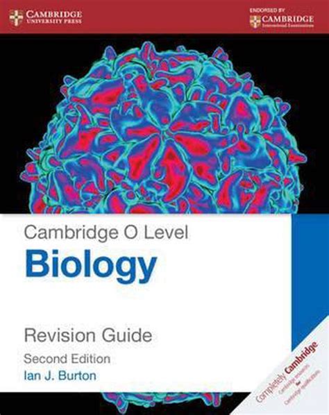 Cambridge o level biology revision guide by ian j burton. - Dr dobson s handbook of family advice encouragement and practical.