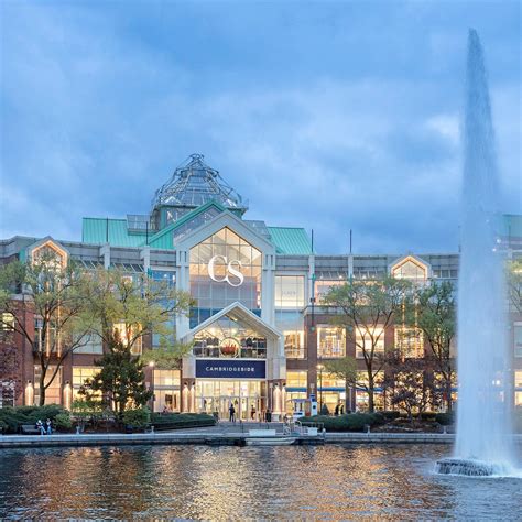 Cambridgeside - CambridgeSide is a place to shop, dine, indulge and relax. Nestled alongside the scenic Charles River, the center is home to your favorite shops and restaurants, such as Apple, Sephora, T.J.Maxx, American Eagle, Victoria’s Secret and more. 