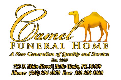 Camel funeral home. Flowers are delivered by the preferred local florist of Camel Funeral Home | FL. For Customer Service please call: 1-888-610-8262 Enter Your Phone Number. Captcha Type the above letters: To leave a condolence message, add photos, or add videos, please login with your name and email. Name: Email: Admin Login ... 