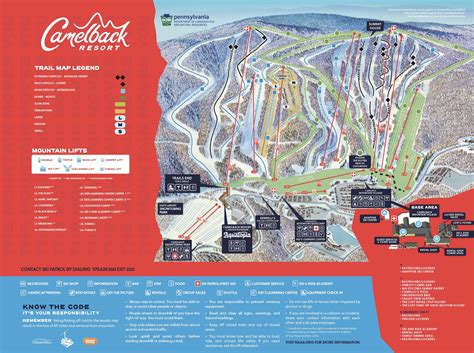 Board at Camelback Mountain, a family-friendly ski resort with 39