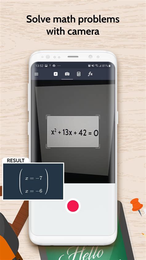 "Welcome to Math Camera & Math Calculator. Thi