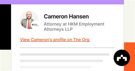 Cameron Hansen - Attorney - HKM Employment …