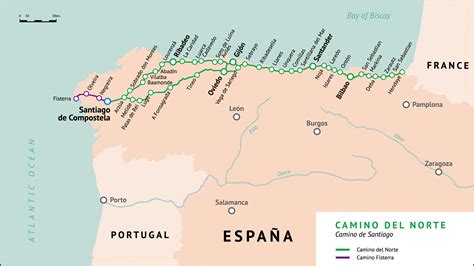 Full Download Camino Del Norte And Camino Primitivo To Santiago De Compostela And Finisterre From Irun Or Oviedo By Dave Whitson