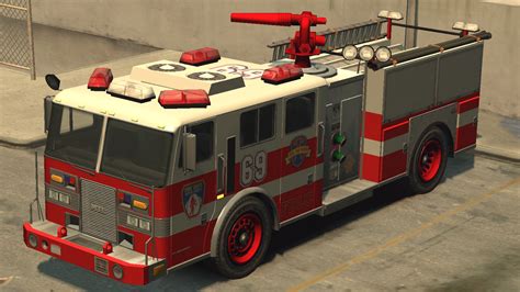 Camion de pompiers GTA Wiki Fandom