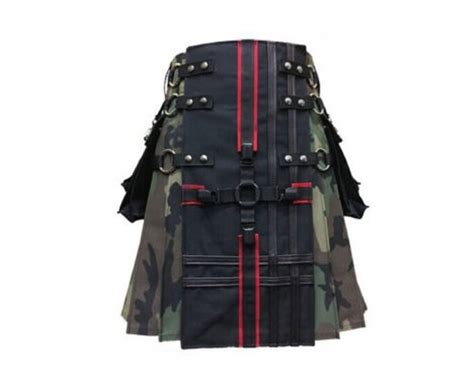 Camo Kilt - Etsy