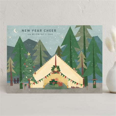 Camp Christmas Holiday Cards by Kamala Nahas Minted