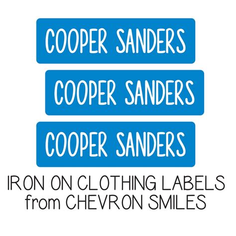 Camp Clothing Labels - Etsy