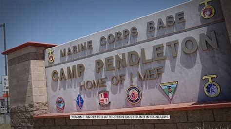 Camp Pendleton Marine accused of teen sex assault to be tried in court martial