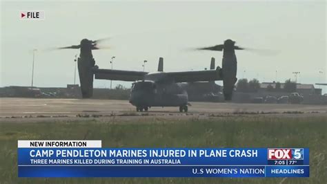 Camp Pendleton Marines involved in Australia aircraft crash