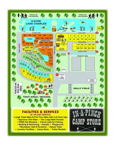 Camp Site Map – Niagara Hartland RV Resort