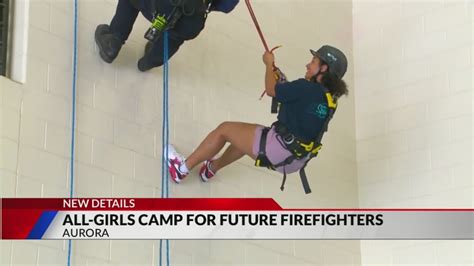 Camp Spark aims to ignite girls' interest in firefighting