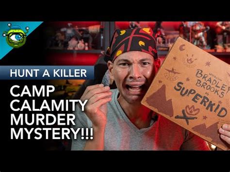 Get ready to solve a thrilling crime with this premium game - Hunt a Killer Camp Calamity Murder Mystery. This complete game, featuring the brand GAME, is perfect for board game enthusiasts who love t. 