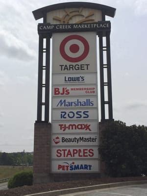 You have everything from Lowe's to Target 