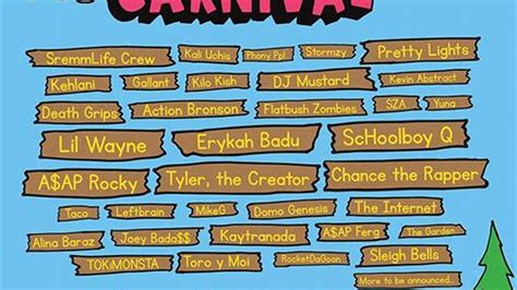 Camp flog gnaw carnival. Nov 13, 2023 · SZA Caps Triumphant Return of Tyler, the Creator’s Camp Flog Gnaw Carnival. On hiatus since 2019, the two-day music fest and fun fair at Dodger Stadium featured performances from Ice Spice and ... 