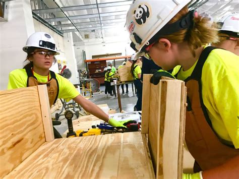Camp for girls in Austin teaches about construction trade