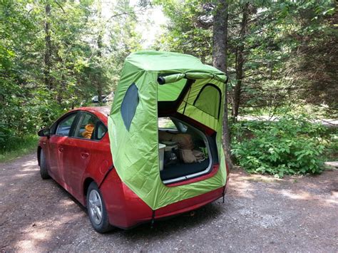 Camp in Comfort with the Ultimate Prius Tent Attachment