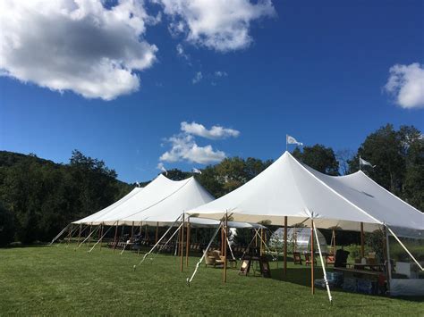 Camp in Style with Green Mountain Tent Rentals in Townshend, VT