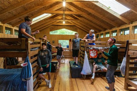 Camp ridgecrest. Fathers and sons will be staying in our camp cabins. You will be grouped with other fathers and sons, and there will be no more than 10 people in each cabin. The cabins are clustered around a bathhouse with showers, toilets, and sinks. See more: Camp Ridgecrest Property & … 