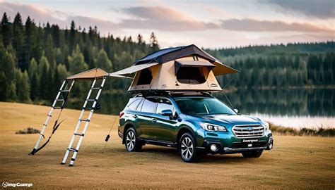 Camp with Confidence: Enhance Your Subaru Outback with a Tent Attachment