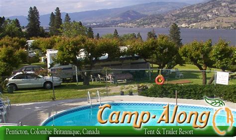 Camp-Along Tent and Trailer Resort in Penticton, British Columbia