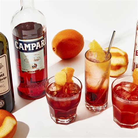 Campari drink cocktails. Jul 3, 2021 ... Instructions · Fill two glasses with ice cubes, about ¾ of the way up. · Add the campari and gently stir around. · Slowly add in the prosecco&n... 