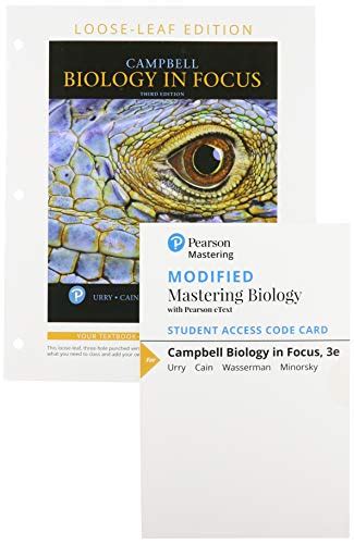 Campbell Biology in Focus (LooseLeaf) - With Access