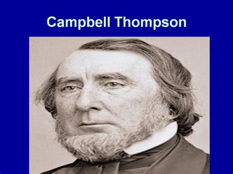 Campbell Thompson Photo Puning