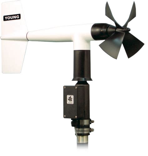 Campbell scientific wind sensor.  Manufactured by R.  Campbell Scientific o...