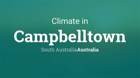 Campbelltown, South Australia, Australia Weather …