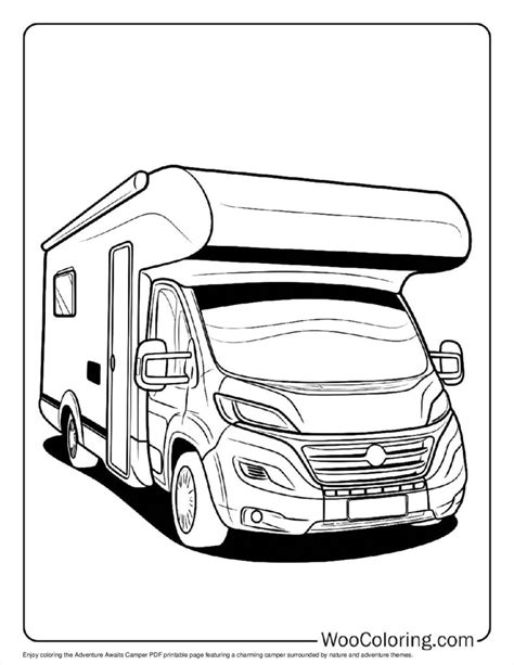 Camper Coloring