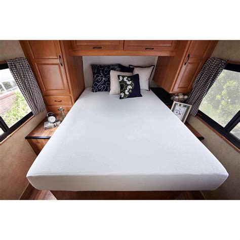 Camper mattress queen. This item: Plush Extra Thick Short Queen Mattress Topper for RV Camper(60x75 Inches), Cooling & Soft Pillow Top Mattress Topper with Cotton Cover, Overfilled Mattress Pad Cover for Firm Mattress $88.99 $ 88 . 99 