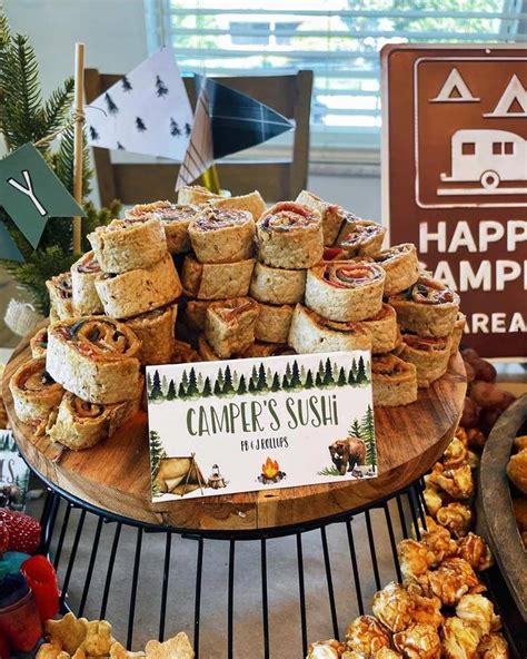 Campfire Delights: Captivating Camping-Themed Party Snacks