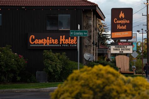 Campfire hotel bend. Campfire Hotel. Hotel with 2 restaurants, near Tower Theatre. VIP Access. Choose dates to view prices. Where to? Dates. Travellers. 84+. Overview. Rooms. Location. Policies. … 
