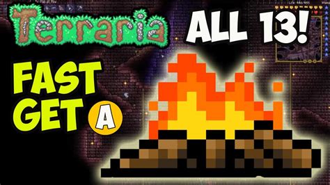 Campfires terraria. Update: Apr 22 @ 3:06am. Version 1.1.5.3 has been published to Stable. - Fixed typo of some items (⁠terraria-general⁠) - Tweaked recipe with the result of the vote (Reduced the bamboo requirement to 5 instead of 10) - Removed completely the Parchment, and replace all scrolls with the paper instead. - Paper can now be use to craft vanilla books. 