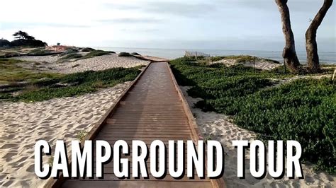 Camping at Carpinteria Beach, April 2024 - YouTube