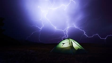 Camping in a Thunderstorm: Stay Safe Under a Tent