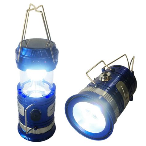 Camping light. The large LED camping light not only illuminates your path at night but can also emit red or blue light for those moments when, 8849 suggests, you want to add "more fun to … 