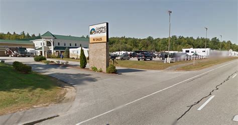 Camping World of New Hampshire, Chichester, NH . Call. Website. Route. ×. Check out 1280 review(s) from 3 trustworthy source(s). Camping World of New Hampshire . 165 DOVER ROAD, Chichester, NH 03258 (603) 798-4030 . www.jayco.com. Send message. Edit the information displayed in this box. Opening Hours . Opening hours set on 7/13/2023 .. 