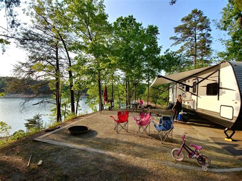 Lake Conasauga Campground (Chatsworth) - Camping is near this spring-fed lake, the highest in Georgia. The area is remote, and campers can enjoy fishing, swimming, and hiking. Flush toilets are centrally located, and drinking water hydrants are situated around the grounds. First come, first serve. $15 a night.. 