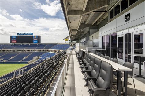 Camping World Stadium with Seat Numbers. 